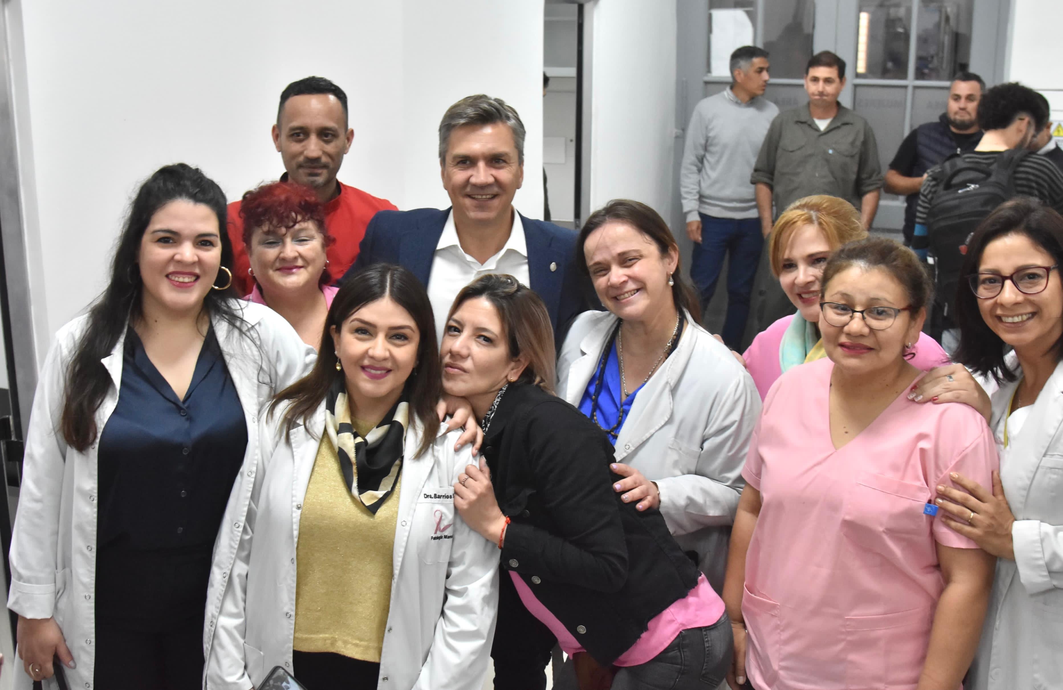 HOSPITAL PERRANDO: EL GOBERNADOR ZDERO INAUGURÓ EL NUEVO SERVICIO DE PATOLOGÍA MAMARIA