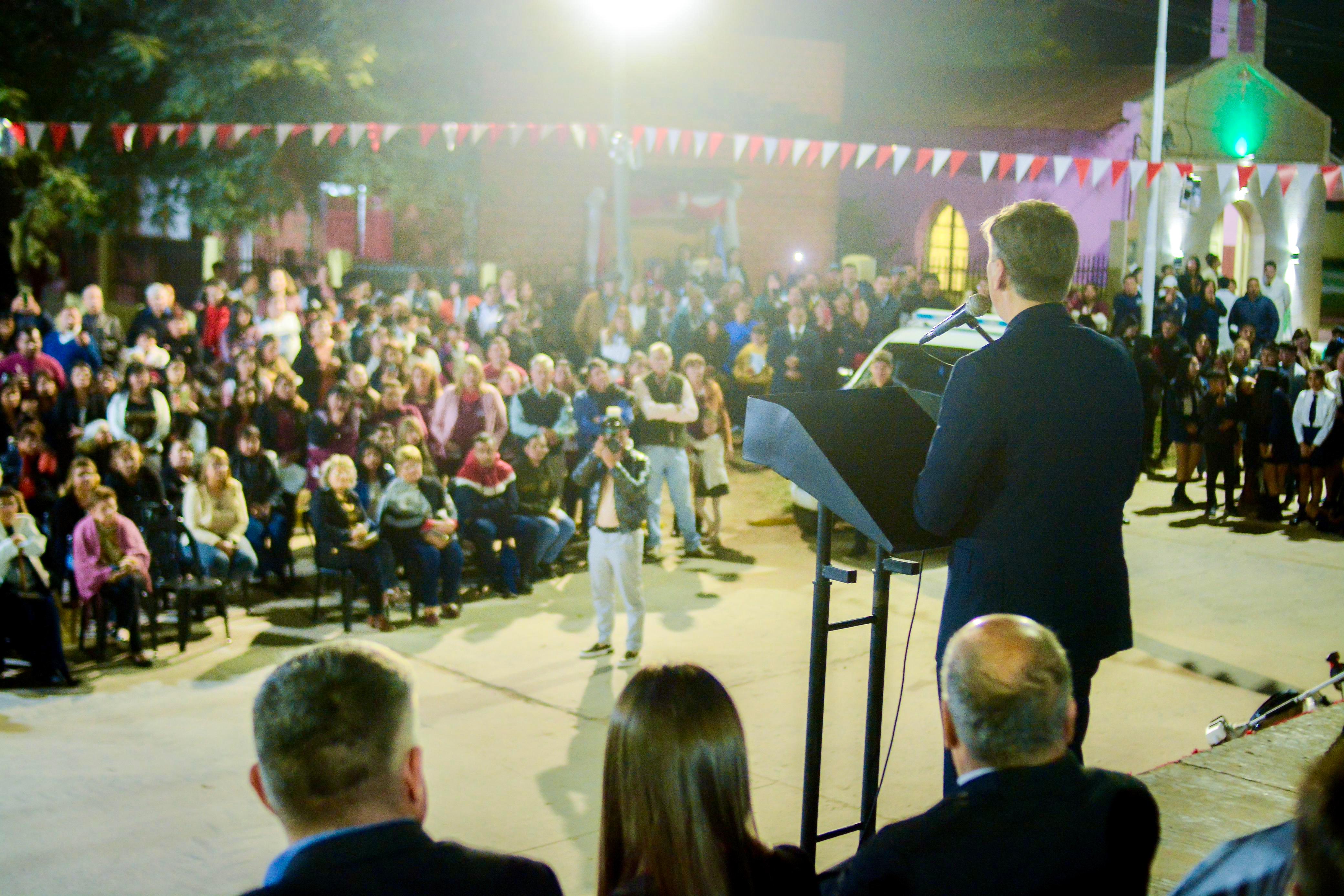 EN EL 80° ANIVERSARIO DE LAGUNA LIMPIA, EL GOBERNADOR ZDERO ANUNCIÓ LA EJECUCIÓN DE OBRAS DE LA RUTA N° 30