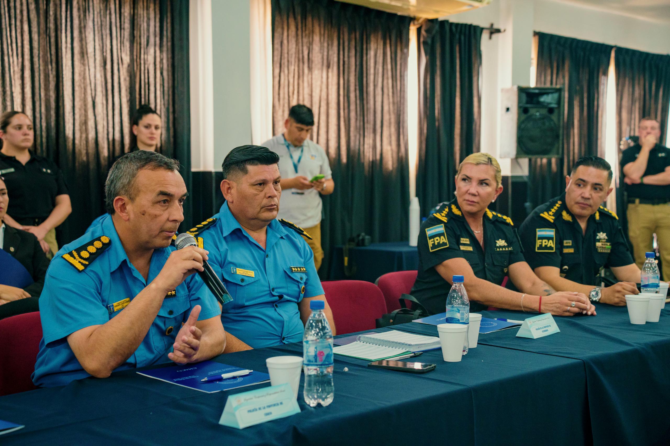 PARA LOGRAR UN TRABAJO EN CONJUNTO, DE NUEVO, SE REUNIÓ EL CONVENIO POLICIAL ARGENTINO