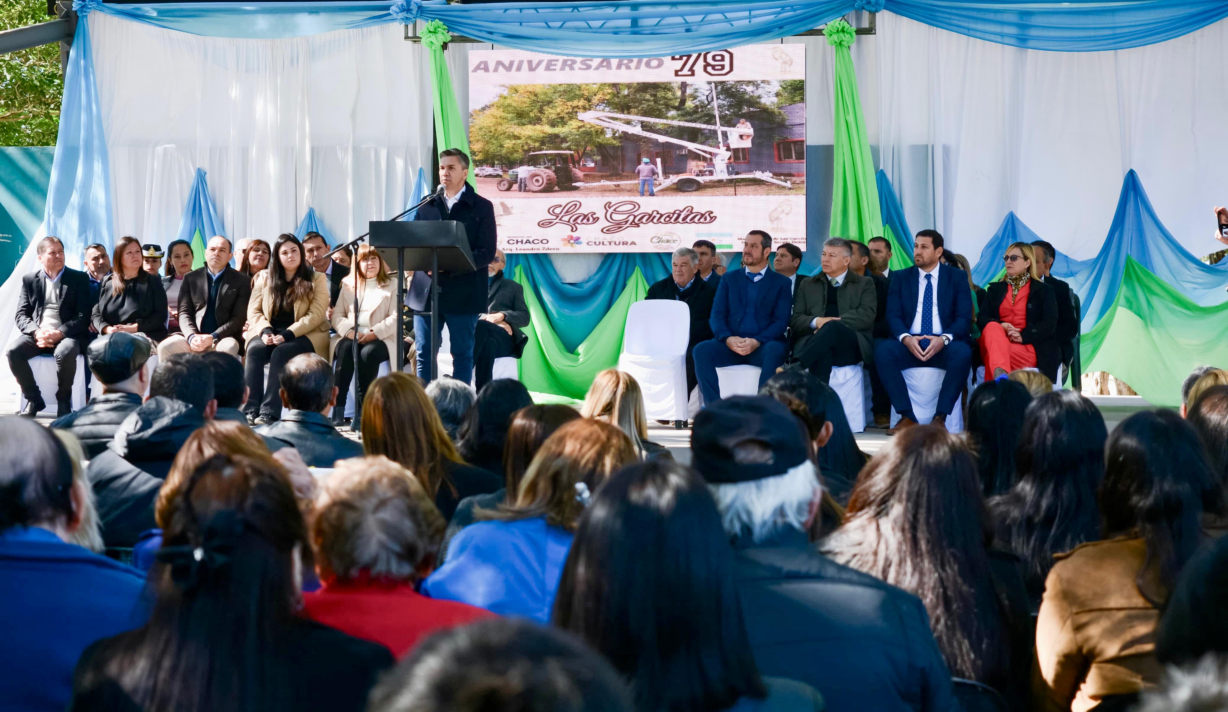 ANIVERSARIO 79° DE LAS GARCITAS: INAUGURACIÓN DEL FRIGORÍFICO LOCAL Y UN NUEVO CENTRO DE MONITOREO CON 10 CÁMARAS DE SEGURIDAD