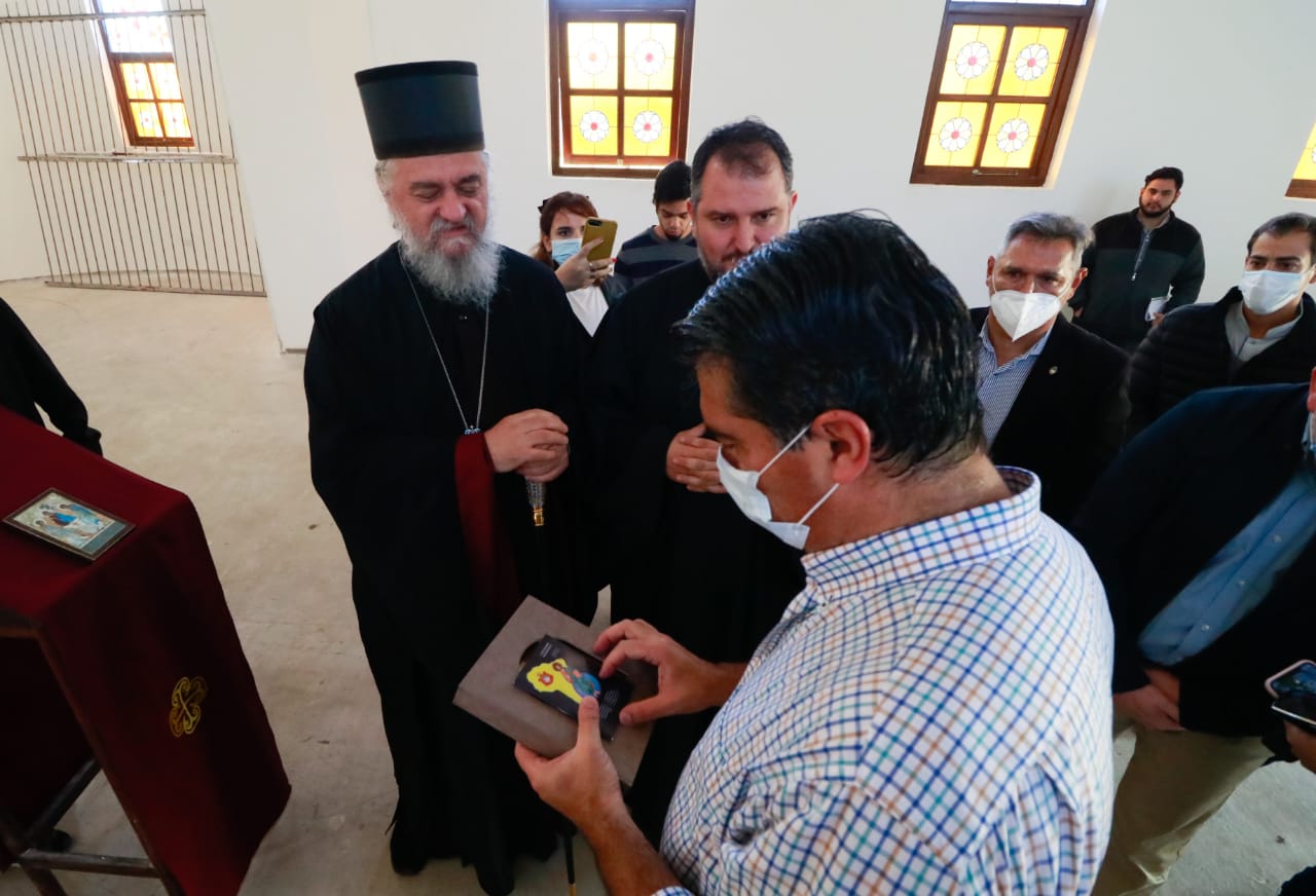A buen ritmo avanza la construcción de la primera Iglesia Ortodoxa en Resistencia, que será inaugurada en agosto  