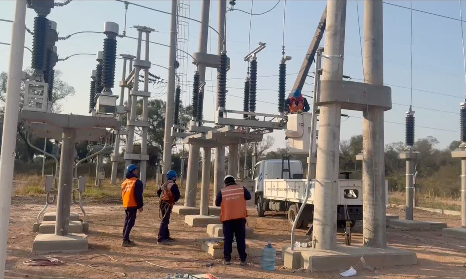 SECHEEP Y MSU CONECTARON EL PARQUE SOLAR DE PAMPA DEL INFIERNO A LA RED ELÉCTRICA NACIONAL