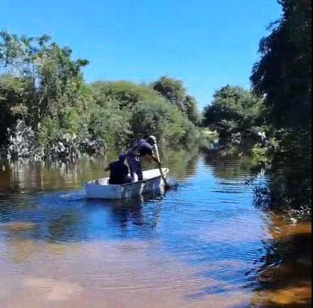 *PAMPA DEL INDIO: EL GOBIERNO PROVINCIAL COMENZ&Oacute; LAS OBRAS QUE CONECTAR&Aacute;N EL SALADO Y EL GUAYCUR&Uacute; PARA BENEFICIAR A PRODUCTORES*