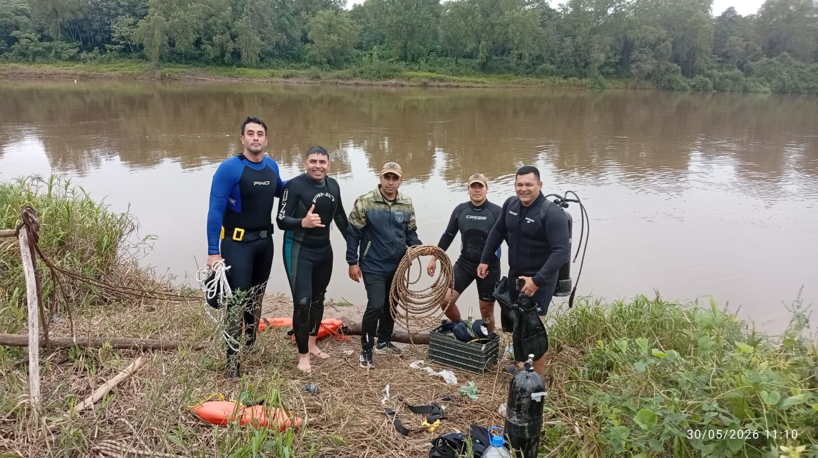 *BARRANQUERAS: SAMEEP REALIZ&Oacute; TAREAS DE MANTENIMIENTO Y LIMPIEZA EN LAS TOMAS DE AGUA DE LAS PLANTAS POTABILIZADORAS*