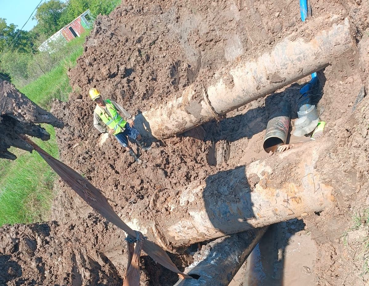 SAMEEP FINALIZ&Oacute; LA REPARACI&Oacute;N DEL ACUEDUCTO NORTE Y AVANZA LA NORMALIZACI&Oacute;N DEL SERVICIO