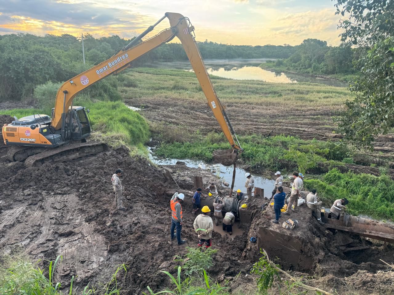 *POR LA MAGNITUD DE LA OBRA: LOS TRABAJOS EN EL ACUEDUCTO SE EXTENDER&Aacute;N HASTA ESTE S&Aacute;BADO*