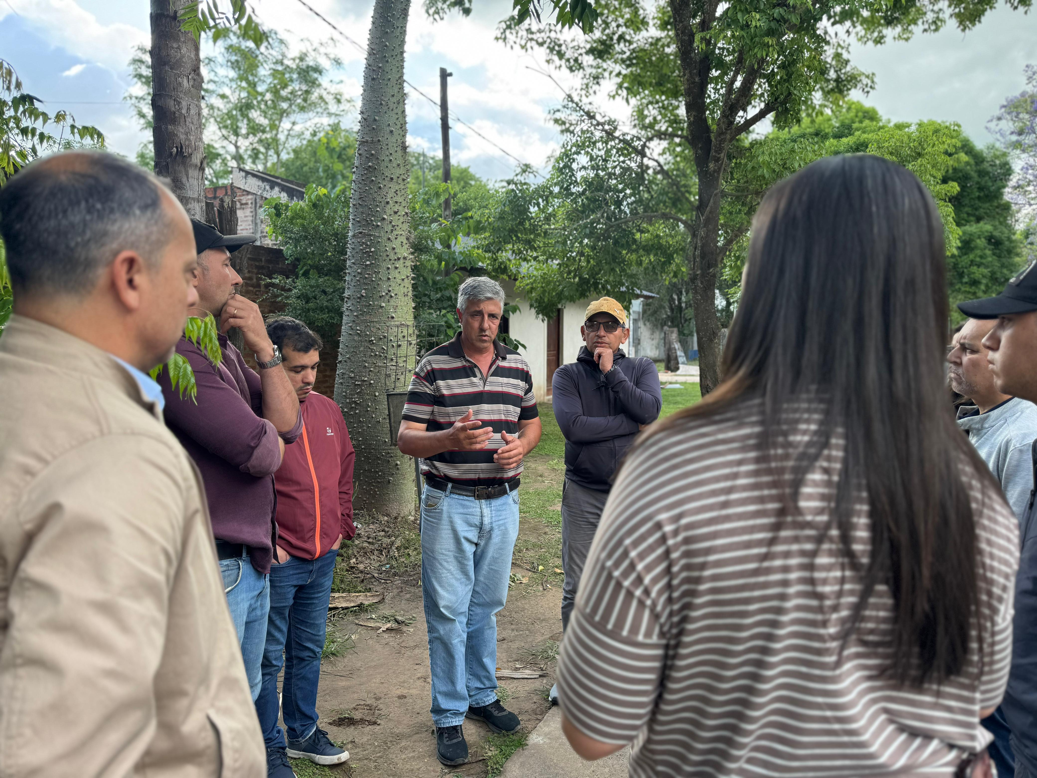 *DESARROLLO HUMANO INTENSIFICA LA ASISTENCIA EN COLONIA BENÍTEZ Y EN EL SUDOESTE, TRAS EL TEMPORAL PASADO*