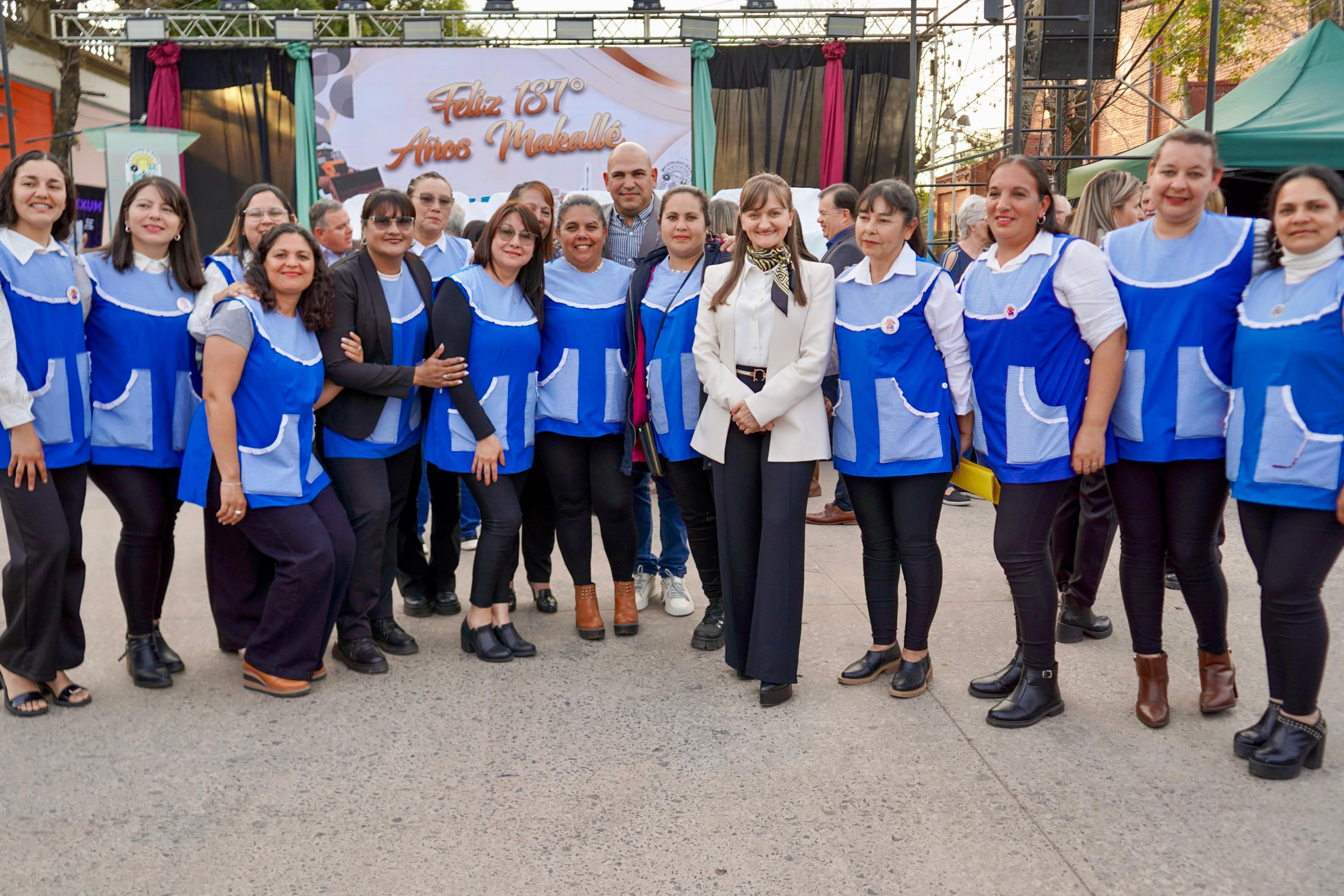 MAKALLÉ: LA VICEGOBERNADORA SCHNEIDER ACOMPAÑÓ EL 137° ANIVERSARIO DE LA LOCALIDAD