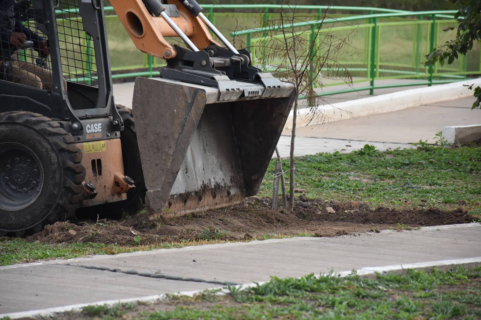 LA MUNICIPALIDAD AVANZA CON FORESTACIÓN, ILUMINACIÓN Y NUEVOS ESPACIOS DEPORTIVOS EN EL ACCESO NORTE