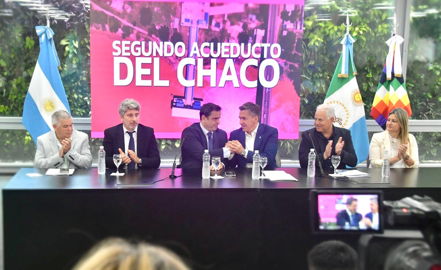 SEGUNDO ACUEDUCTO: NACIÓN Y PROVINCIA JUNTOS, PARA TERMINAR TANTOS AÑOS DE ESPERA Y PROMESAS